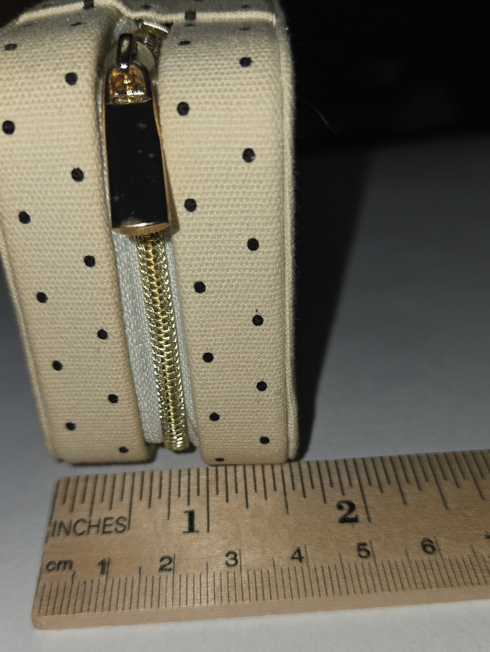 kate spade Cream and Black Polka Dot Eyewear Case - Picture 9 of 14